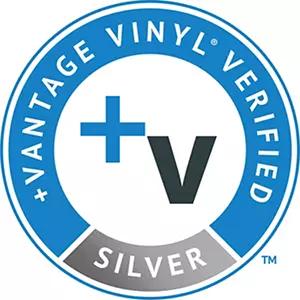 Logotipo del premio Vantage Vinyl Verified Silver