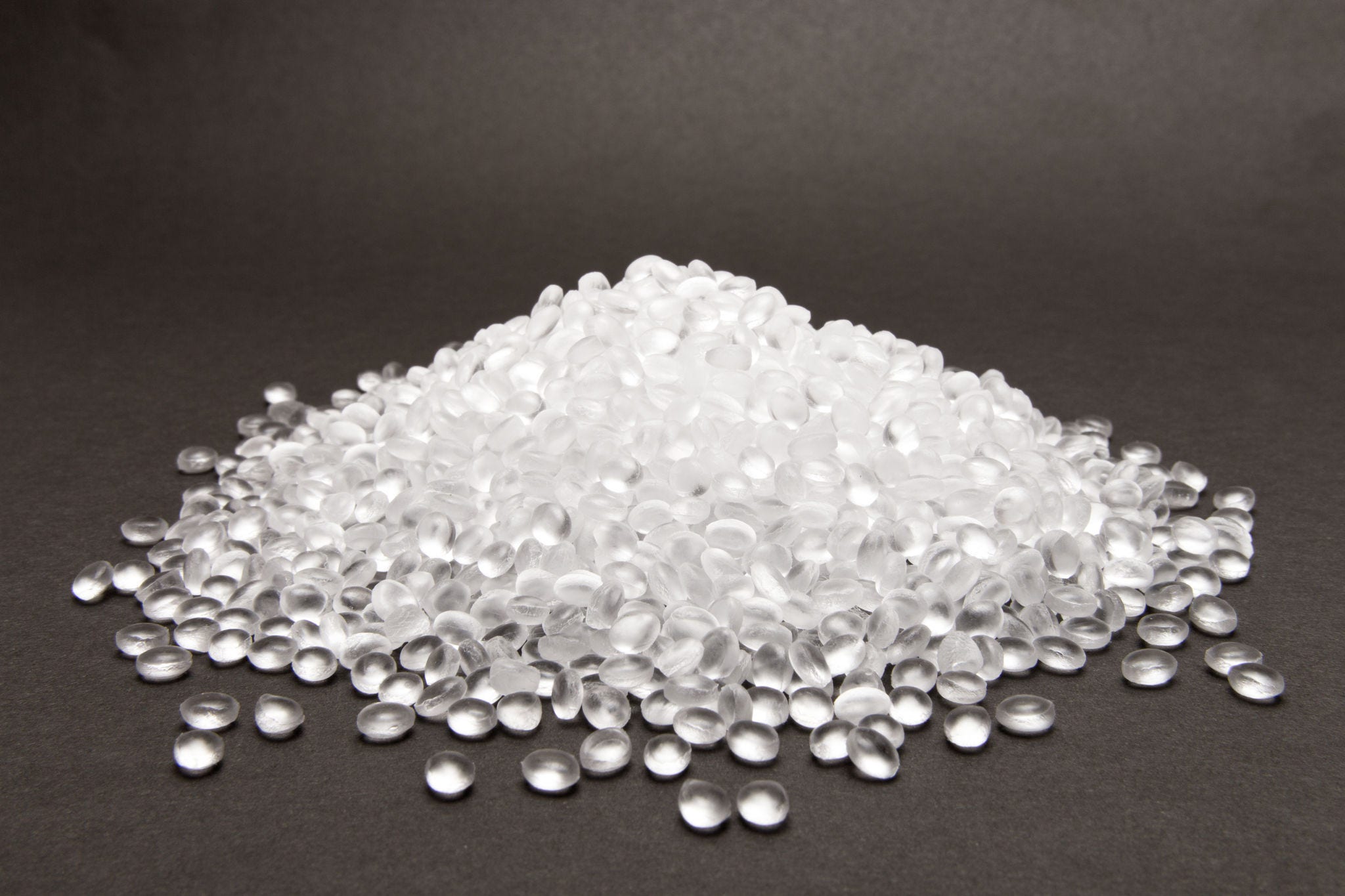 Transparent Polyethylene granules