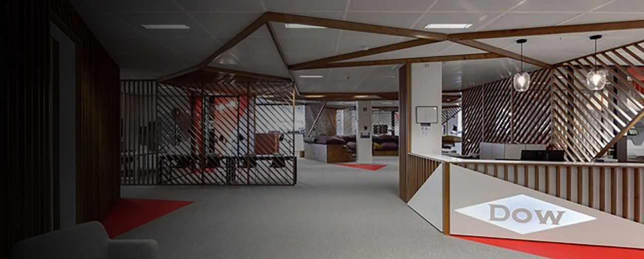 Building at Dow's Anthrewp location